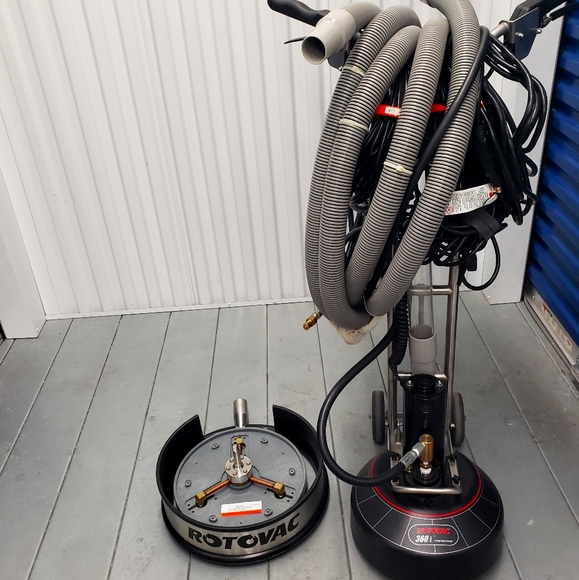 Rotovac 360i Other - Rotovac 360i and Powrflite black max extractor as a bundle.. Orig price $7000